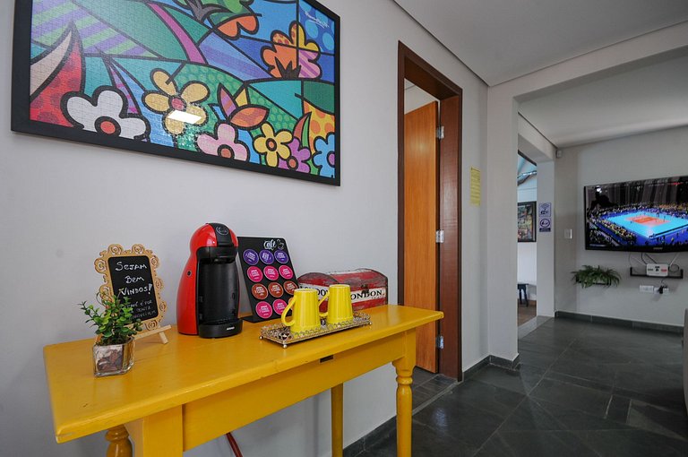 16 Hóspedes - Piscina água salgada e área Gourmet