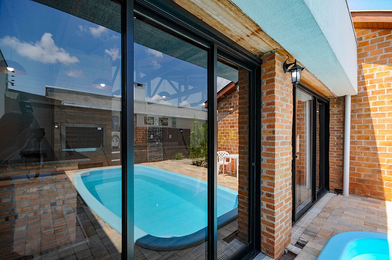 12 Hóspedes - Piscina água salgada e área Gourmet