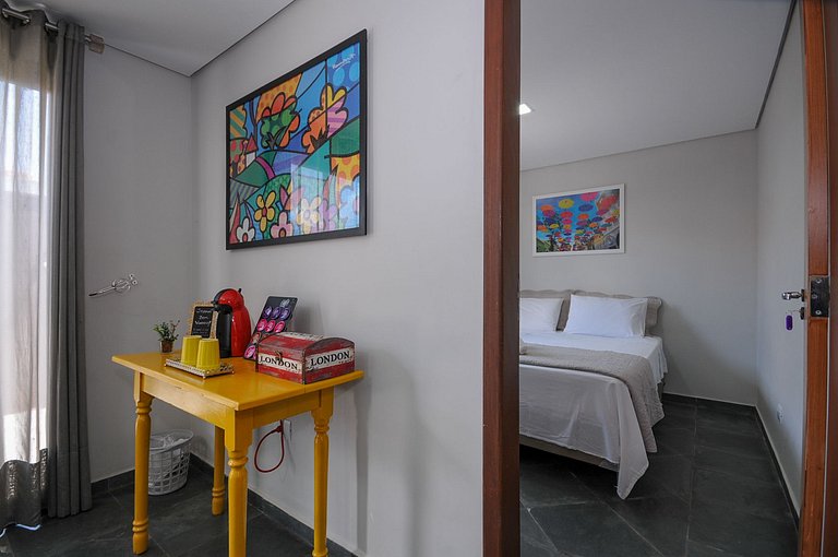 12 Hóspedes - Piscina água salgada e área Gourmet