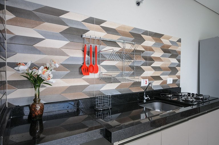 12 Hóspedes - Piscina água salgada - Área Gourmet