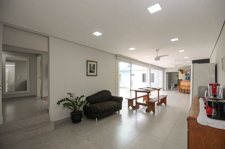 12 Hóspedes - Piscina água salgada - Área Gourmet