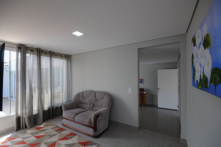 12 Hóspedes - Piscina água salgada - Área Gourmet