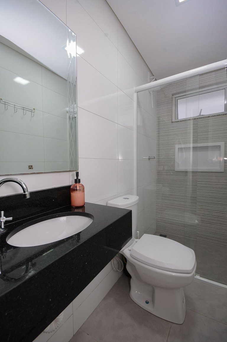 12 Hóspedes - Piscina água salgada - Área Gourmet